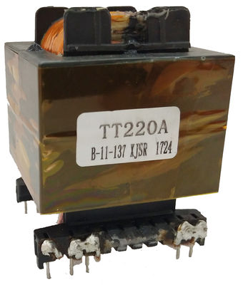 EE55-1 Transformador de alta potência de alta frequência Lâmpada amarela Transformador eletrónico