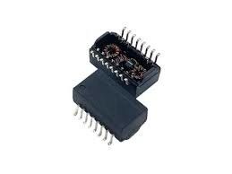 100/1000 Base-T 48 pin Dual Port Magnetics Modules de rede LAN Telecom Transformer