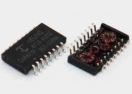 Port Ethernet LAN Transformer Ethernet Transformer IEEE Duas portas Quatro portas POE